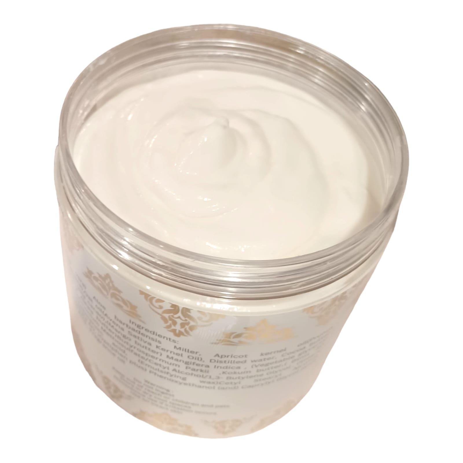 La Belle Flaneuse luxury gold and white patterned jar imported USA skincare