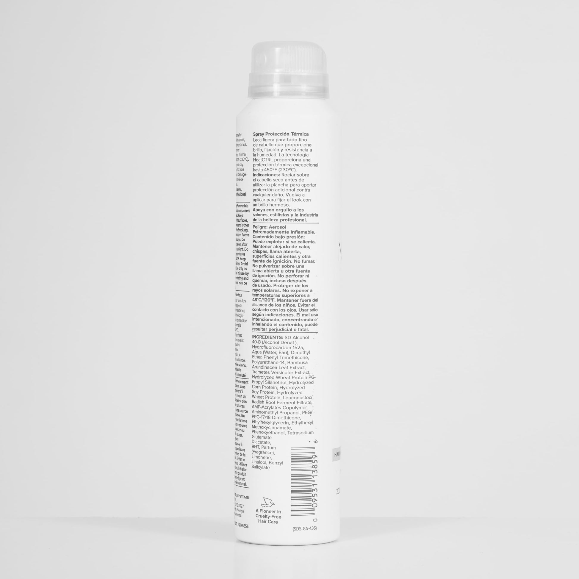 Neuro by Paul Mitchell iron spray packaging overview