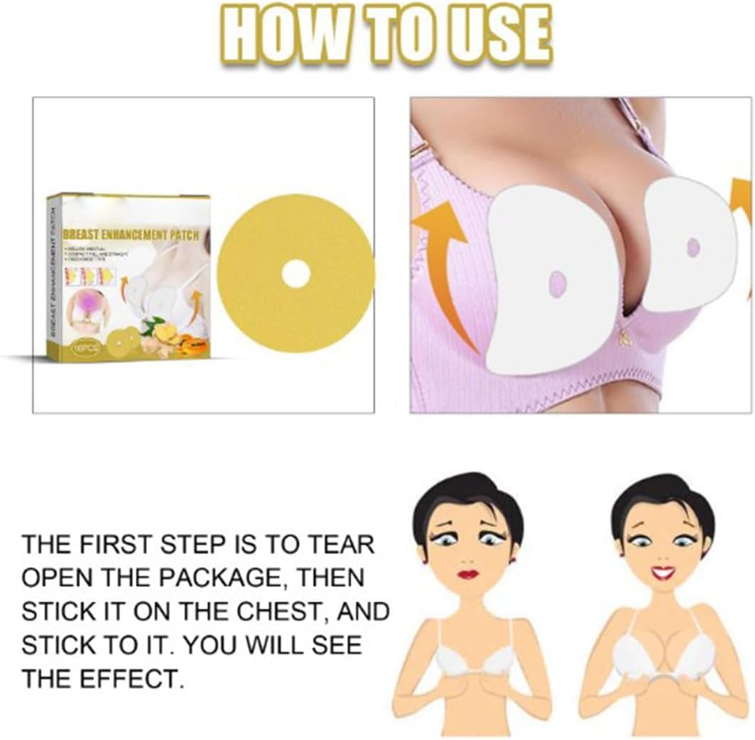 Clinical application demonstration of bust firming patch