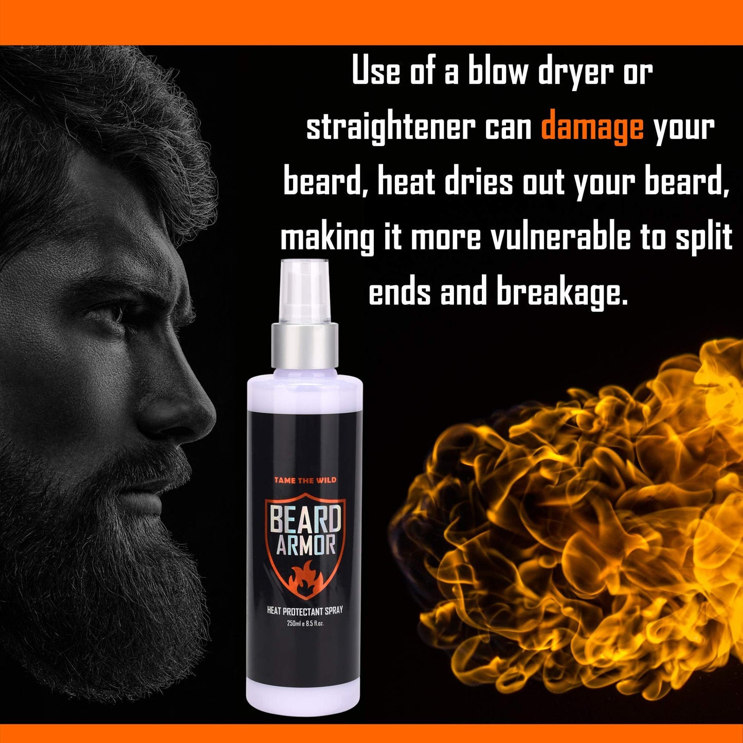 Close up of Tame The Wild thermal protector spray nozzle