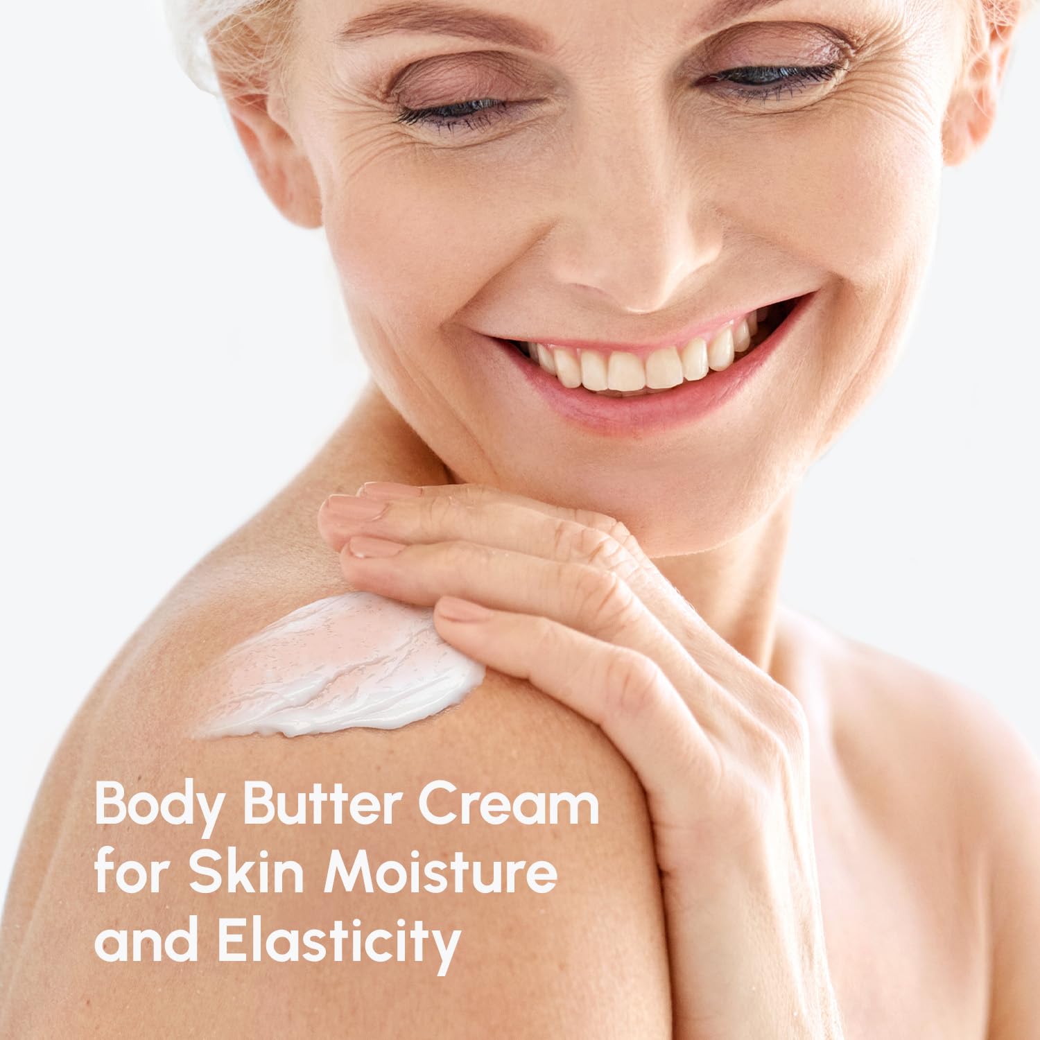 MAREE whipped body butter container displaying marine collagen ingredient details