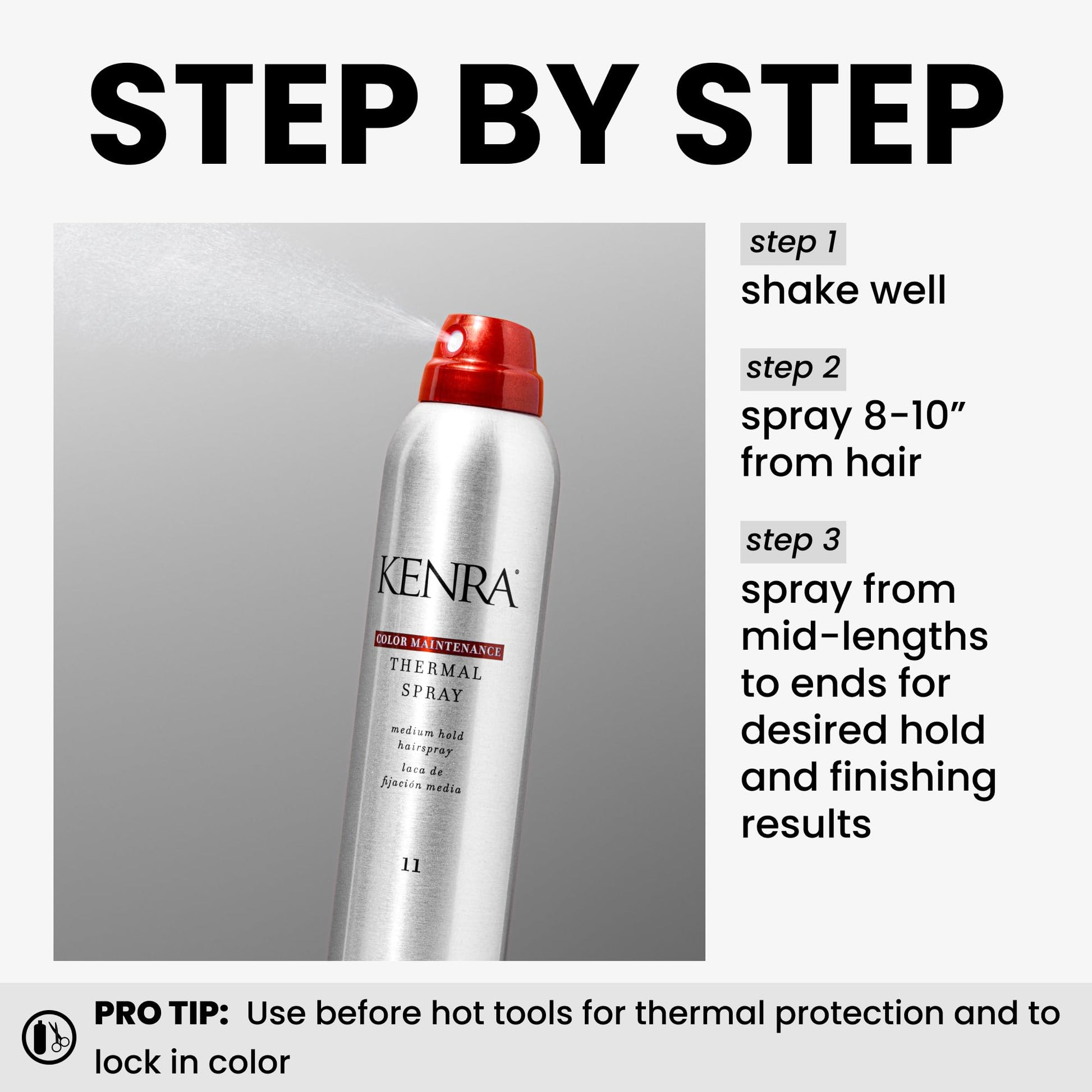 Kenra Color Maintenance Thermal Spray 11 for color treated hair