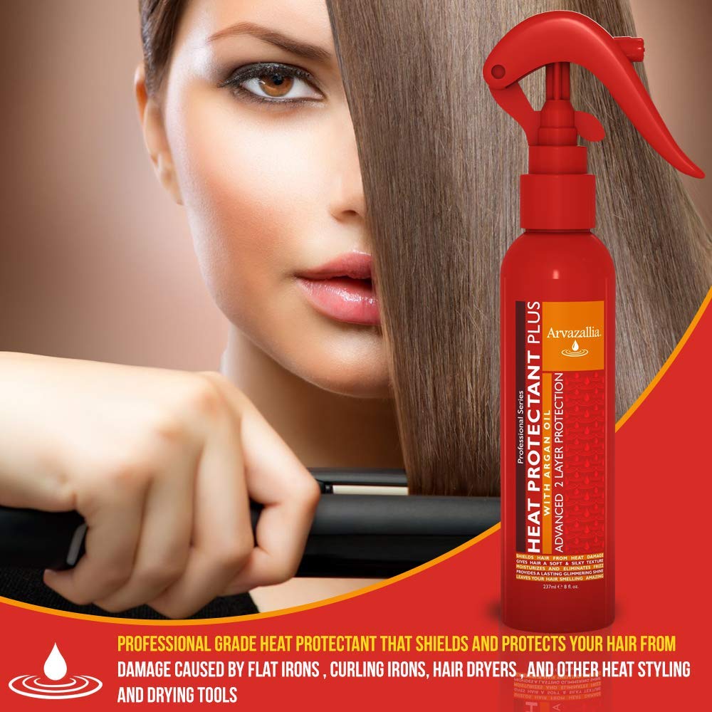 Arvazallia argan oil hair styling spray 237ml