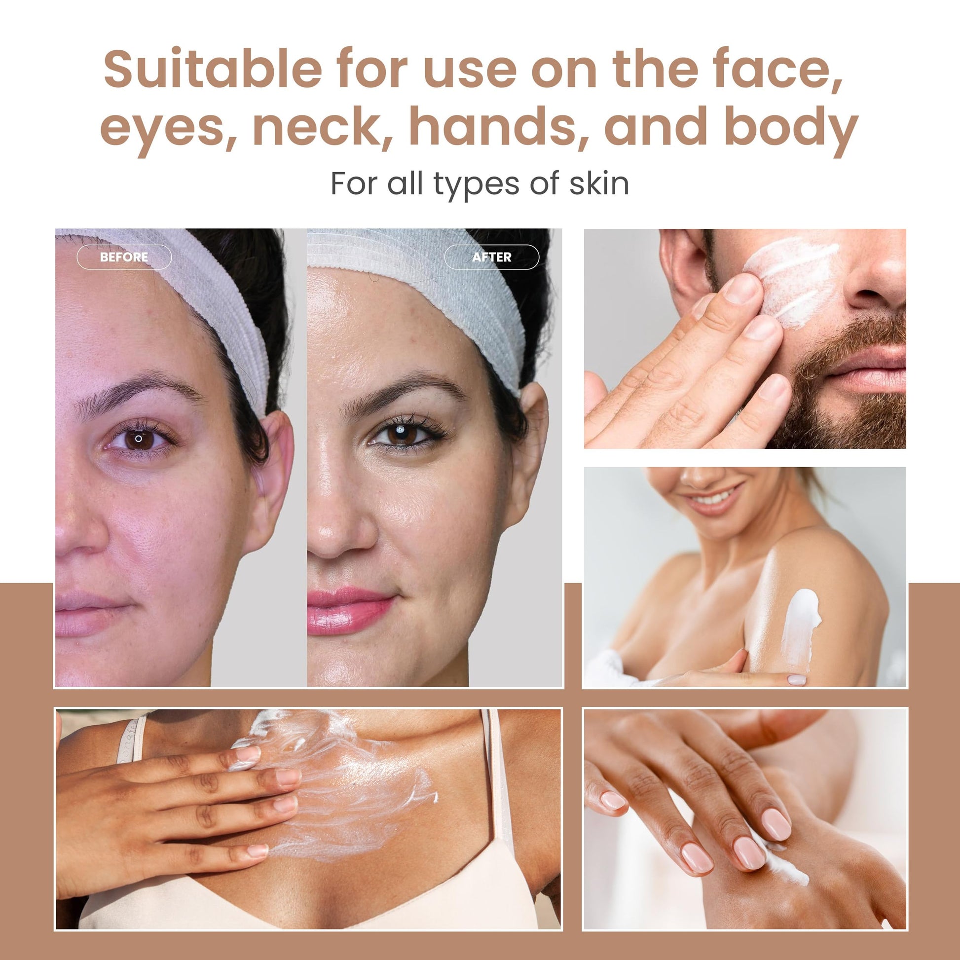 Professional grade skincare mousse containing botanical extracts and linoleic acid.
