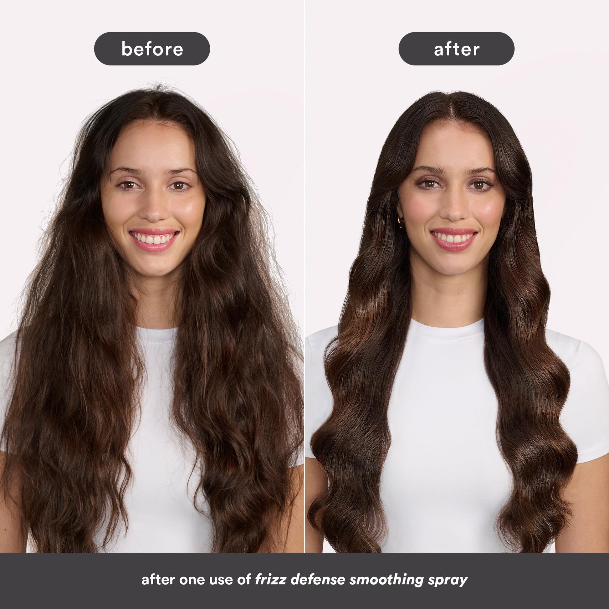 Anti-frizz heat protection spray by Verb