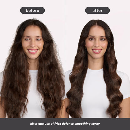 Anti-frizz heat protection spray by Verb
