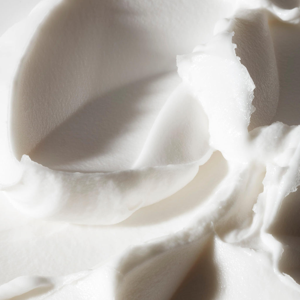 Back label of Philosophy Fresh Cream Glazed Body Souffle jar