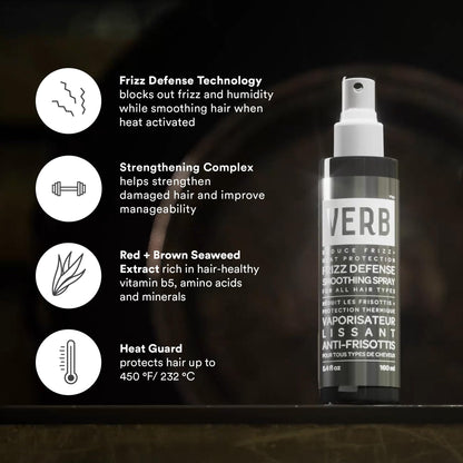 Professional smoothing spray for all hair types