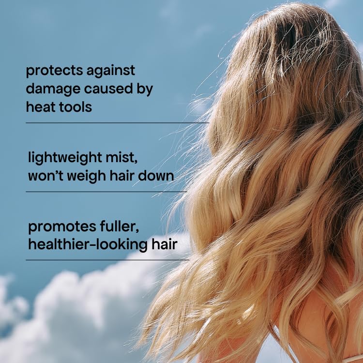 BondiBoost thermal protection hair spray packaging details