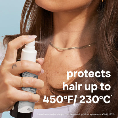 BondiBoost heat protection spray nozzle and application