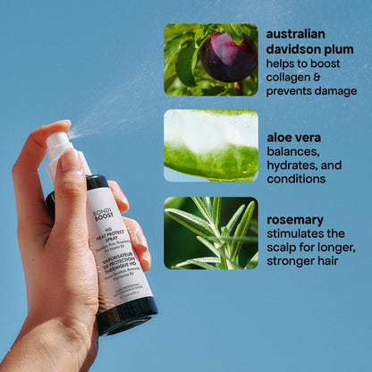 BondiBoost hair care product for heat damage prevention