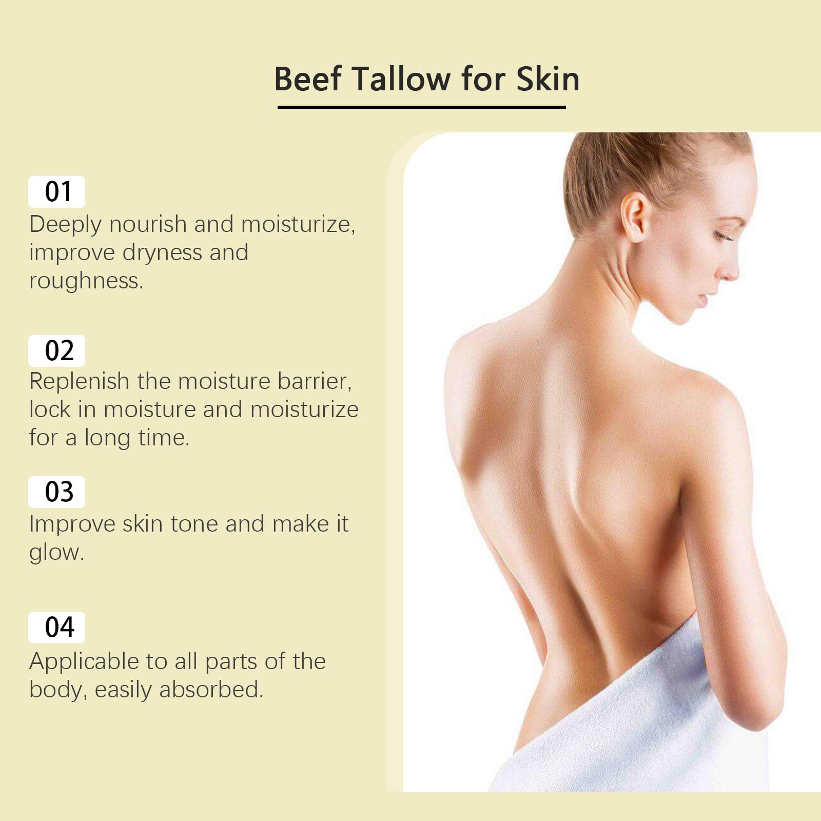 Weranoz natural skincare balm showing the organic grass-fed certification details on the back label.