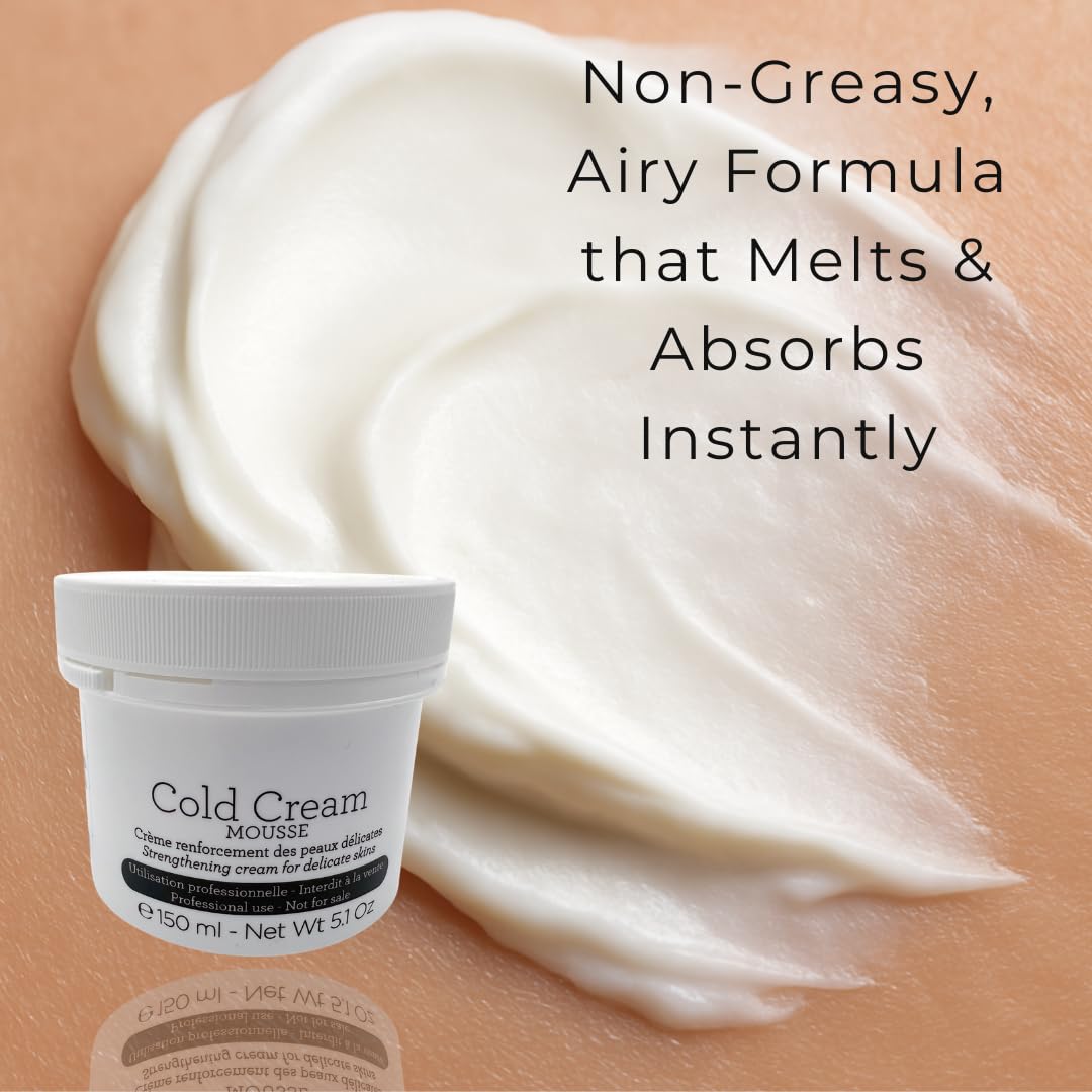 Gernetic Cold Cream Mousse jar showing ingredients list and details