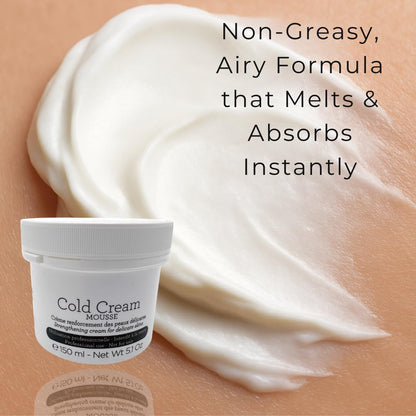 Gernetic Cold Cream Mousse jar showing ingredients list and details