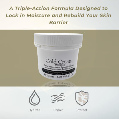 Authentic Gernetic International skincare mousse for sensitive skin barrier repair