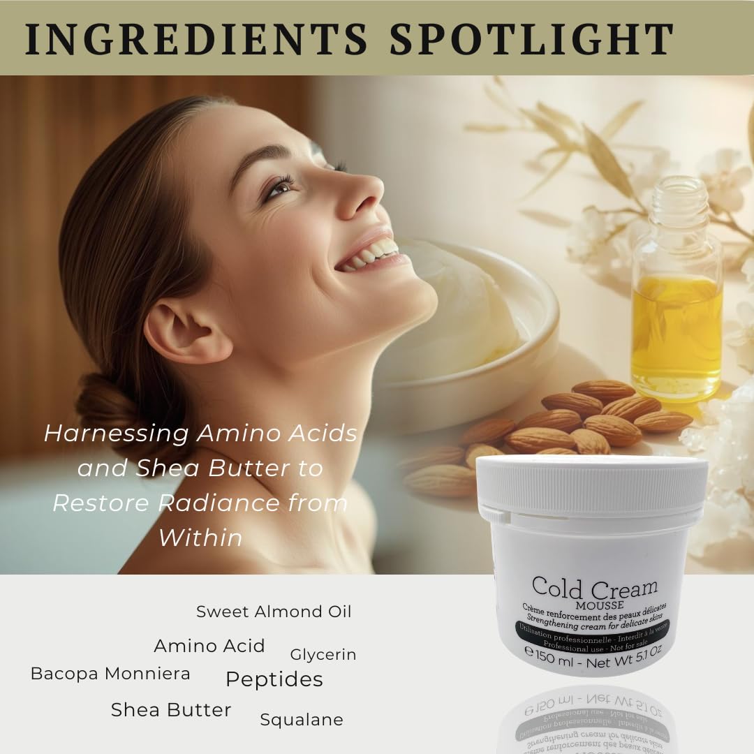 Gernetic Cold Cream Mousse side profile view
