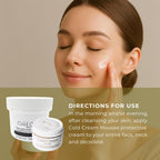 Gernetic daily face moisturizer container back label