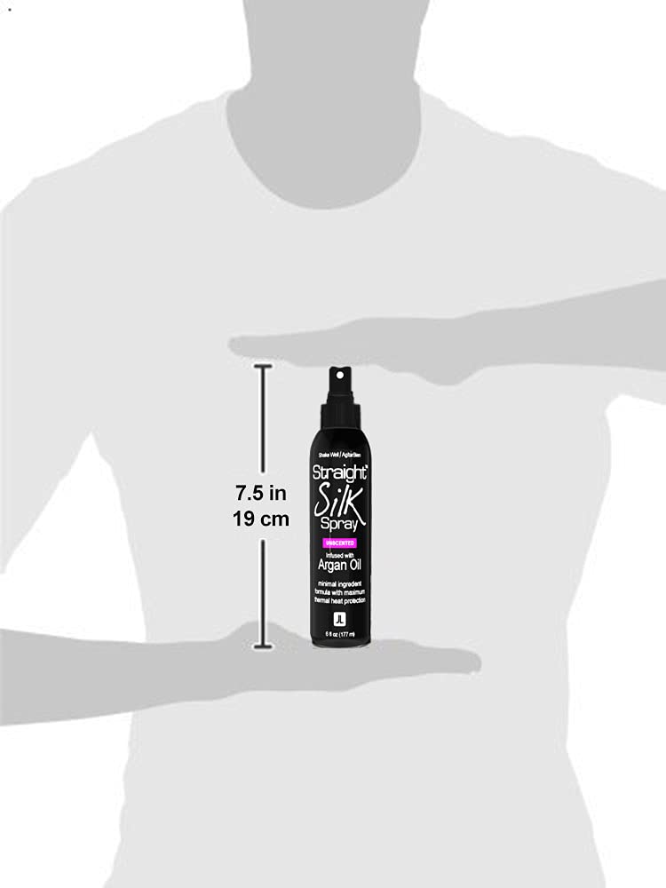 Back label of JuniorLabs Straight Silk Spray showing ingredients