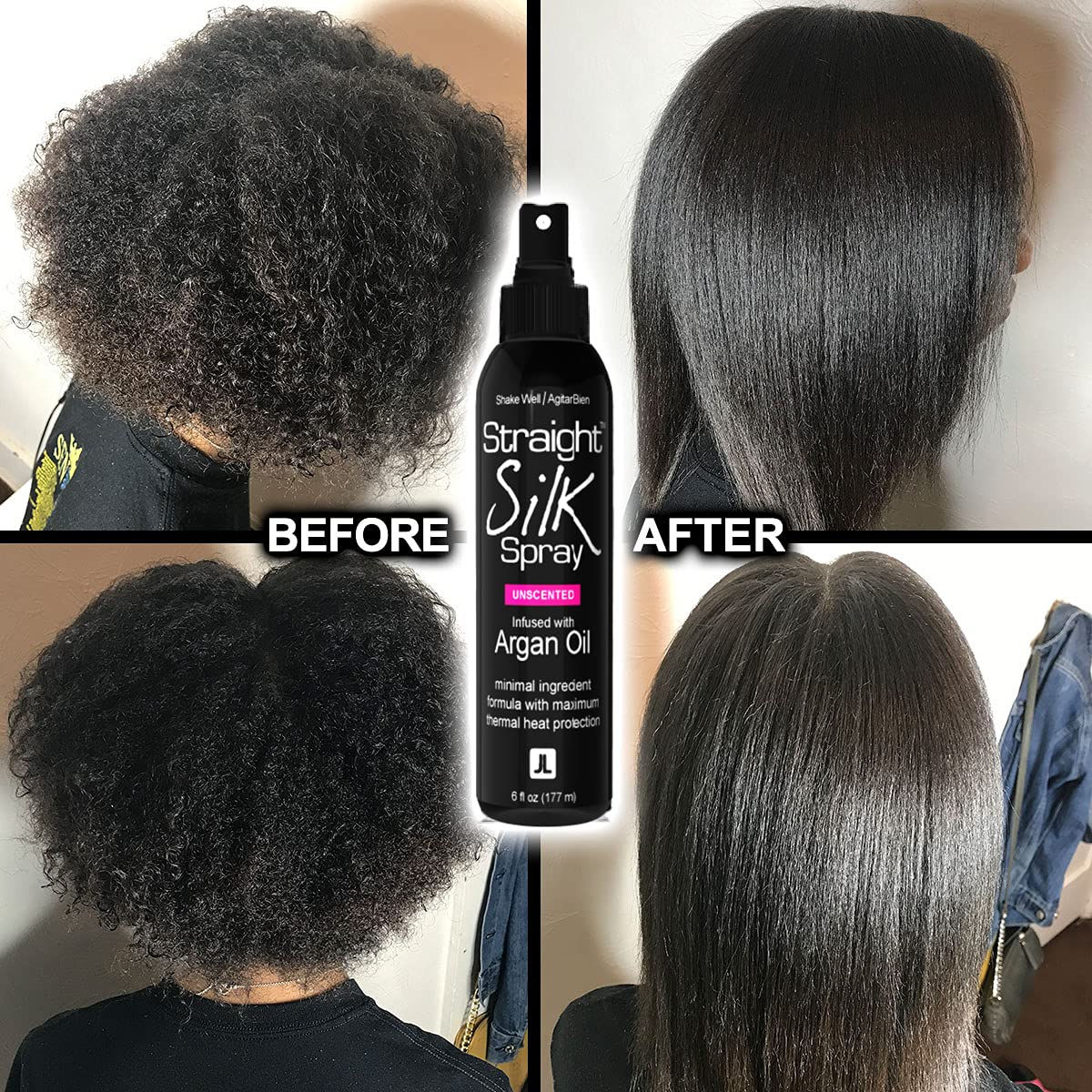 JuniorLabs hair detangler and heat protectant spray packaging