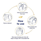 Nexxus travel size hair styling mousse ingredients label