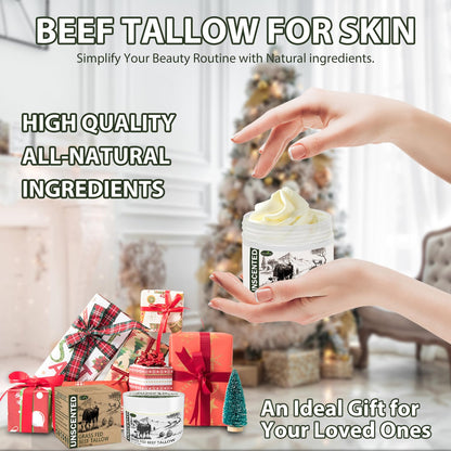 Mkzea 100 percent organic tallow face cream open jar presentation
