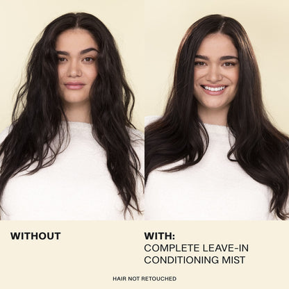 Side profile of JVN hair hydration spray bottle