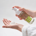 A-Derma Biology foam bottle with sensitive skin skincare routine