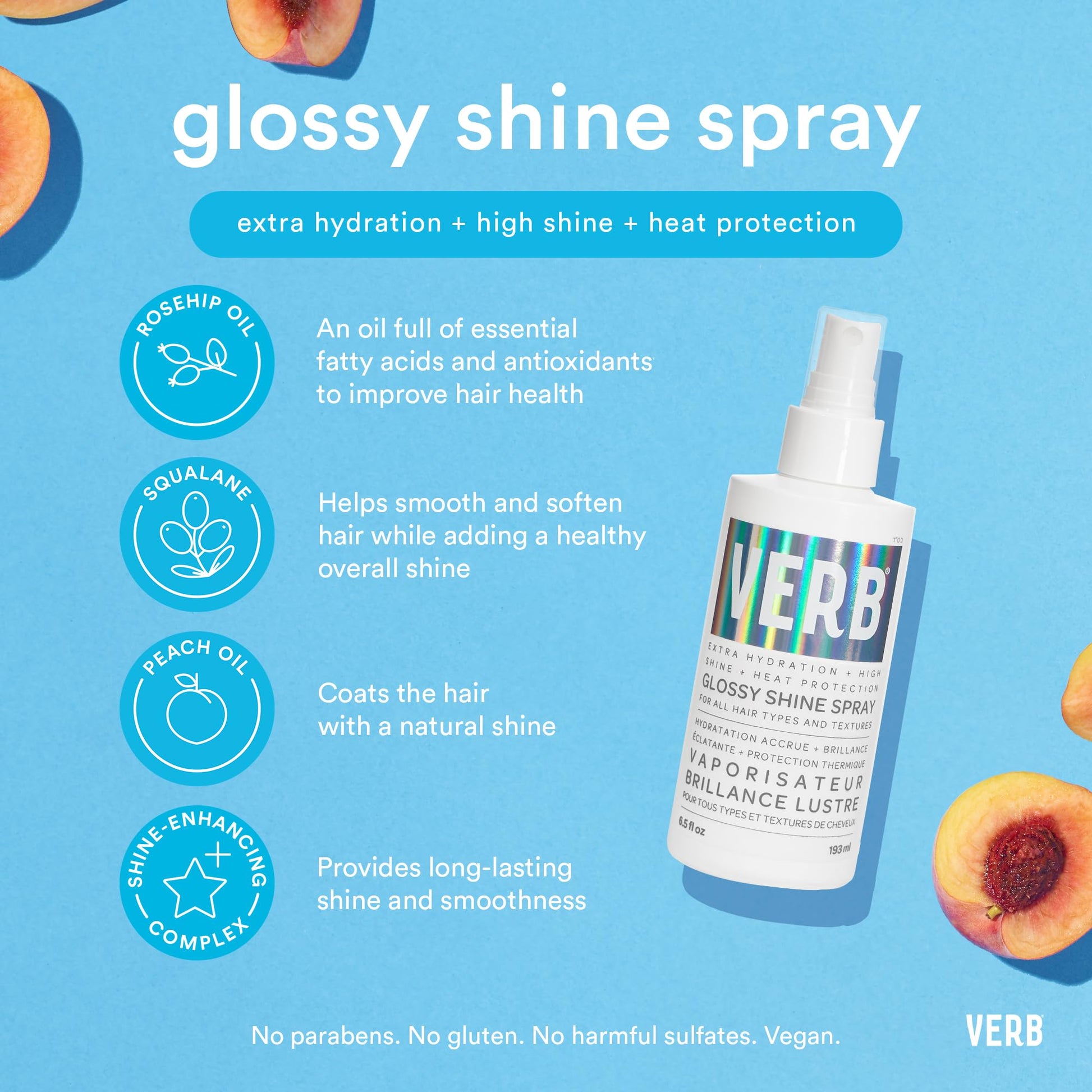 Authentic Verb USA imported hair care product bottle