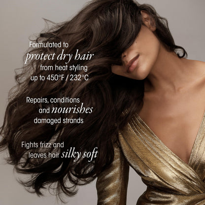 Oribe hair spray for thermal protection and frizz control