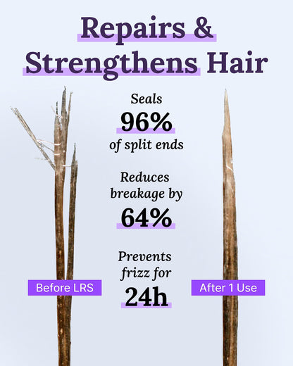 Keranique hair thickening spray bottle showing volume benefits