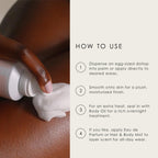 Le Monde Gourmand Lait De Coco La Mousse bottle back details