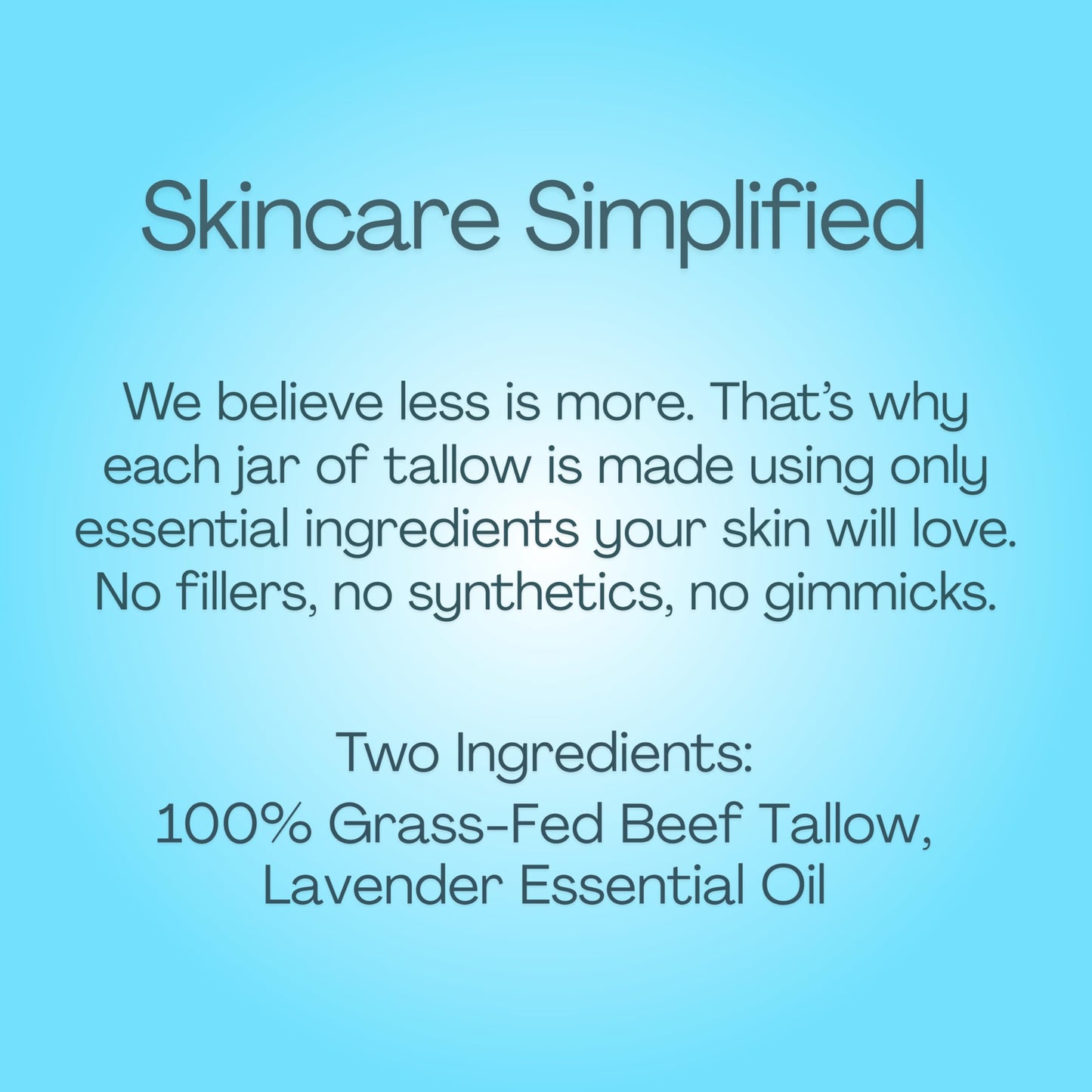 Mellow Mood lavender whipped tallow balm product label highlighting the clean and nutrient dense ingredients.
