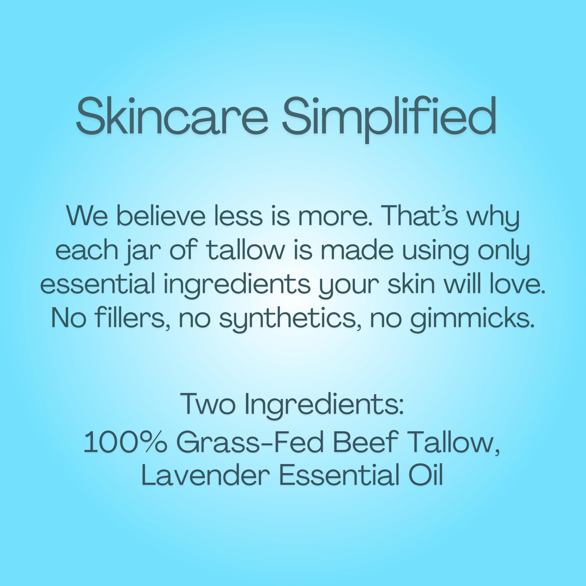 Mellow Mood lavender whipped tallow balm product label highlighting the clean and nutrient dense ingredients.