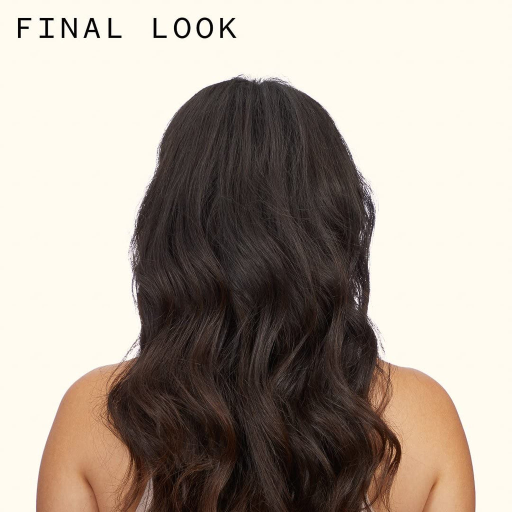 Amika hair styling foam can back label details