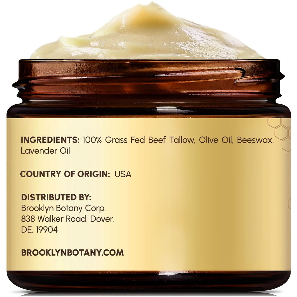 Brooklyn Botany skincare balm label details and ingredients