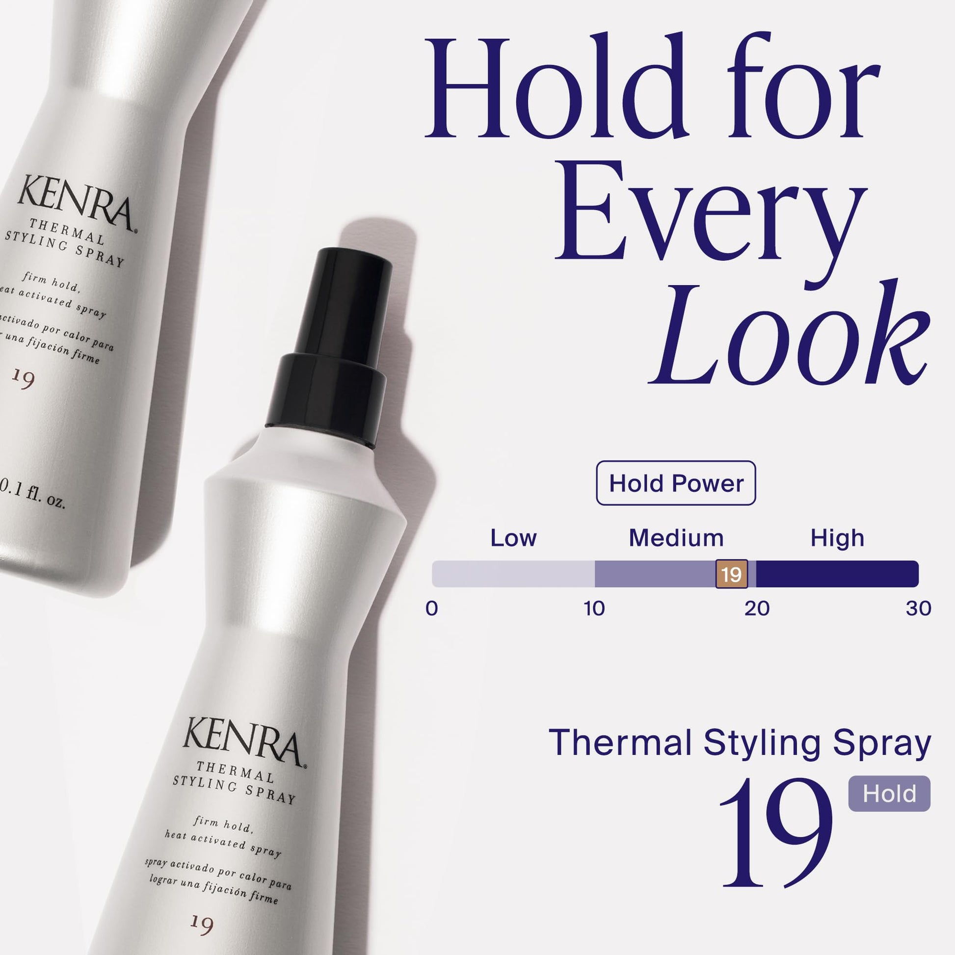 Kenra 10.1 fluid ounce heat protection spray bottle