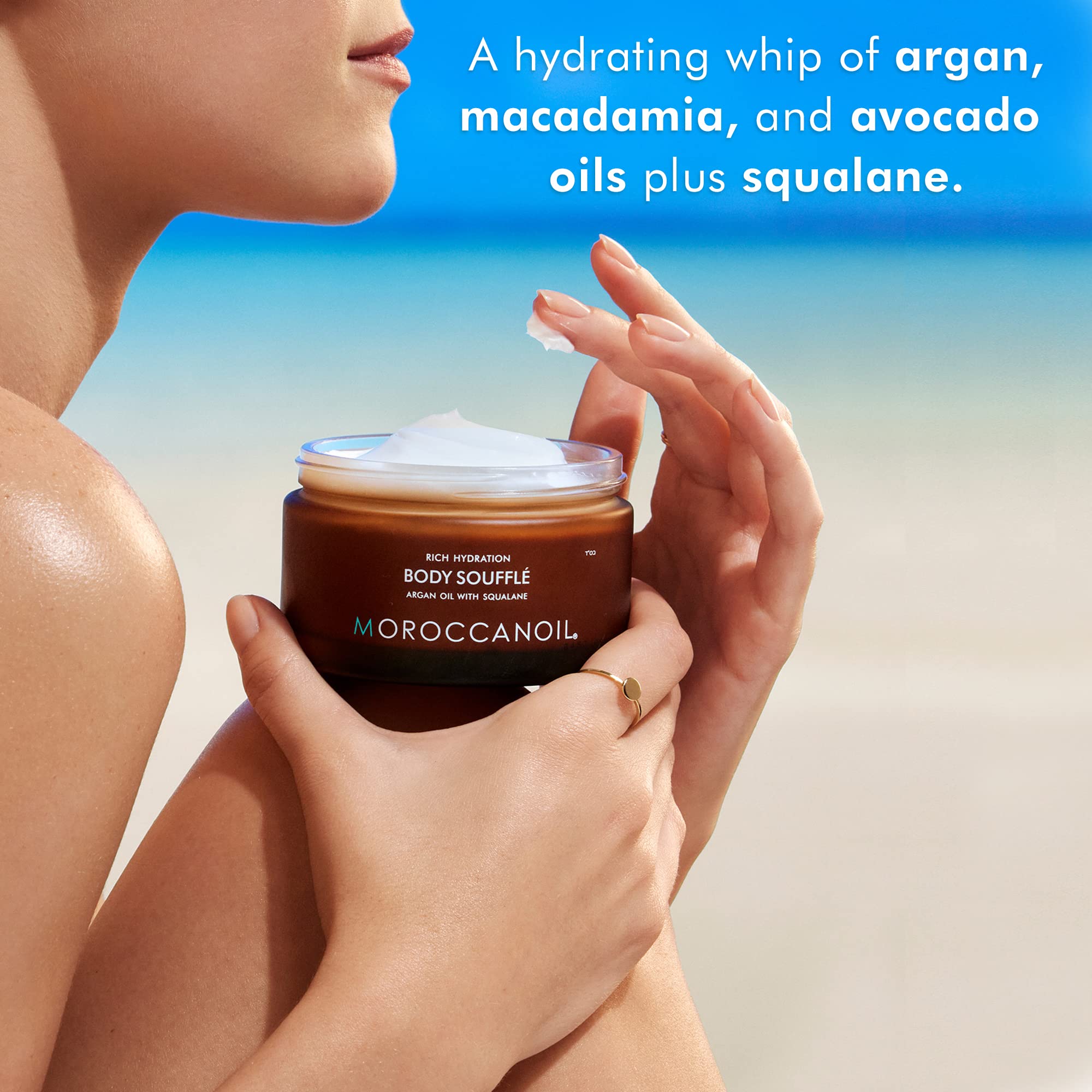 Moroccanoil body moisturizer luxury packaging imported from USA