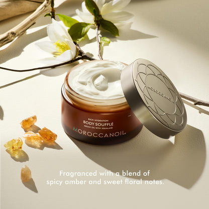 Moroccanoil luxury body lotion ingredient details and product base