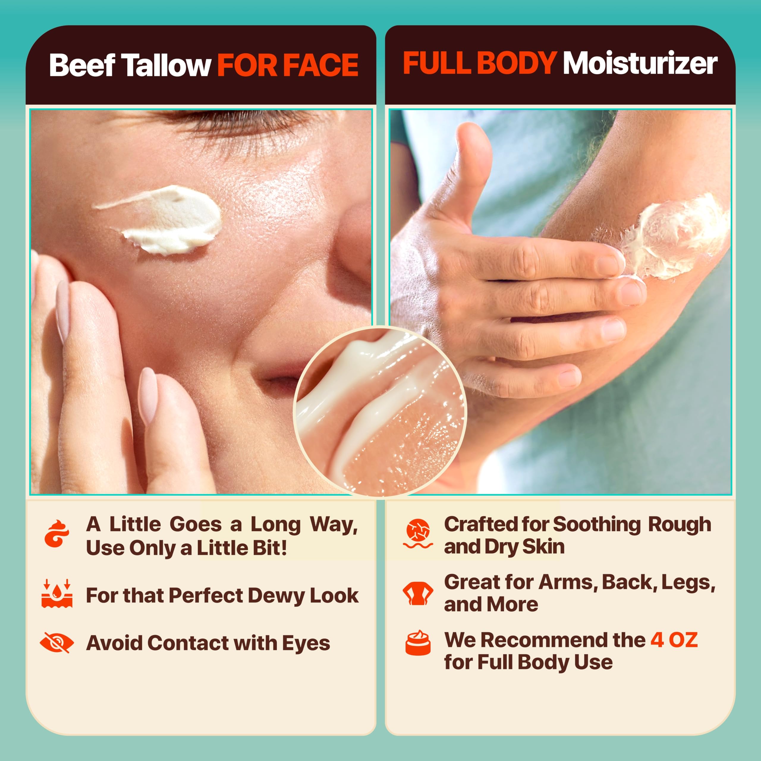 Meadow Bliss 100 percent grass fed tallow balm citrus breeze packaging