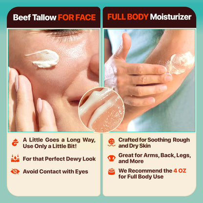 Meadow Bliss 100 percent grass fed tallow balm citrus breeze packaging