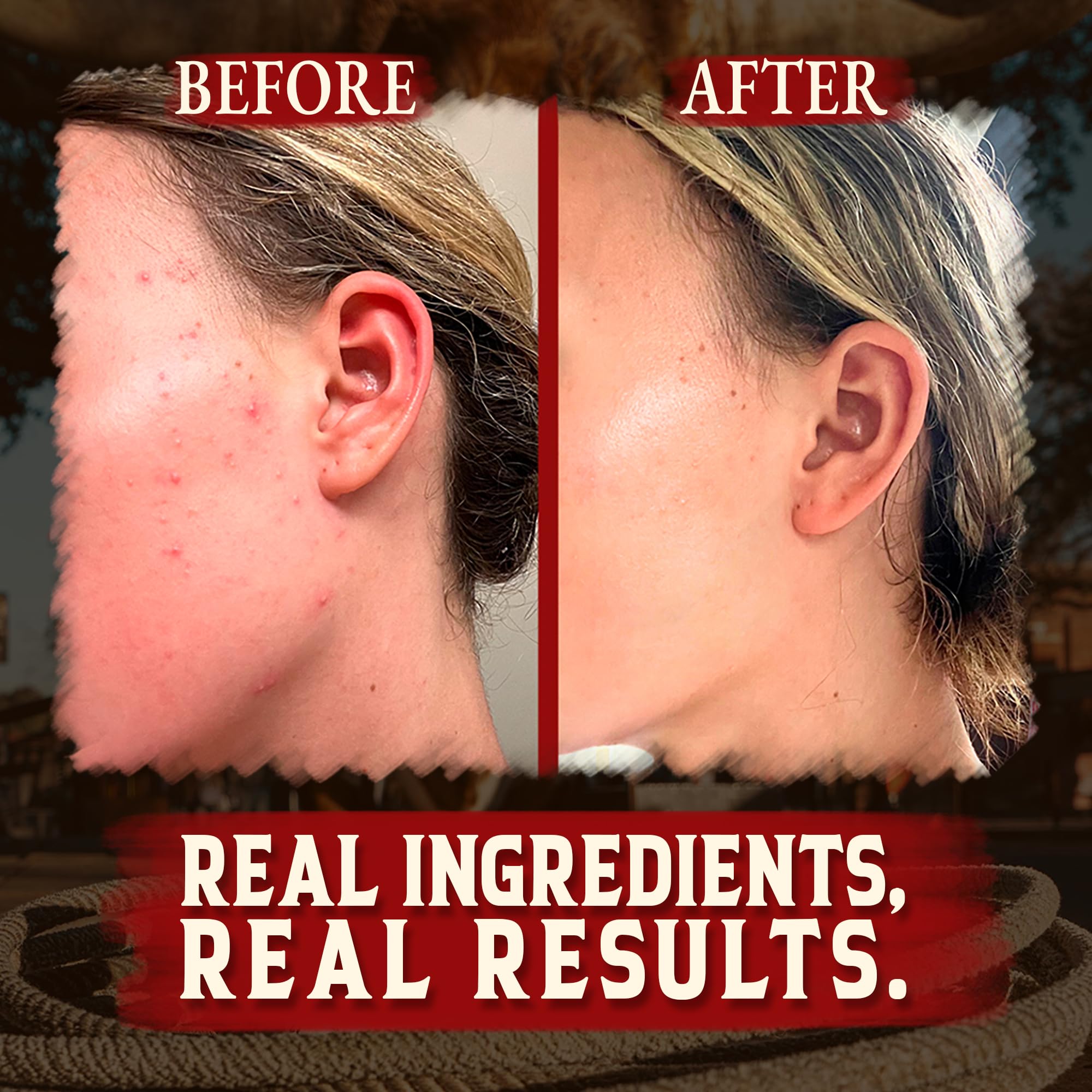 Organic beef tallow skin care product with honey and jojoba oil ingredients