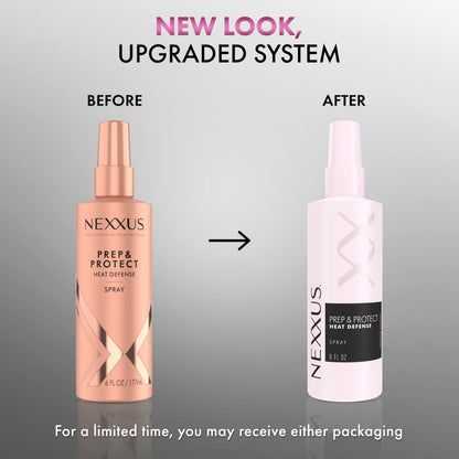 Nexxus 6 fluid ounce bottle for 450 degree heat protection