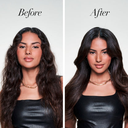 TRESemmé Keratin Smooth spray bottle nozzle detail for even mist application