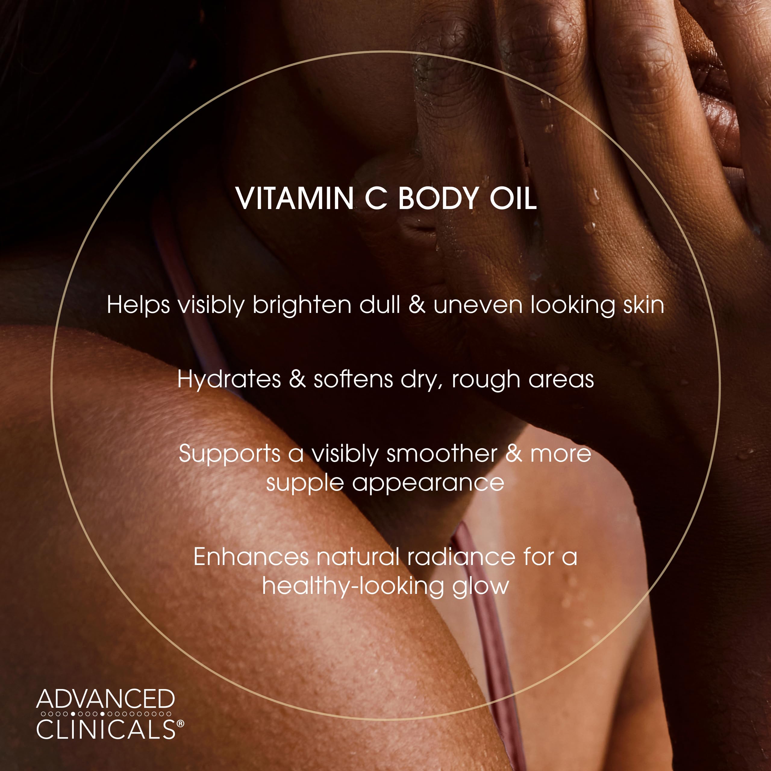 Advanced Clinicals Vitamin C oil for dark spots treatment
