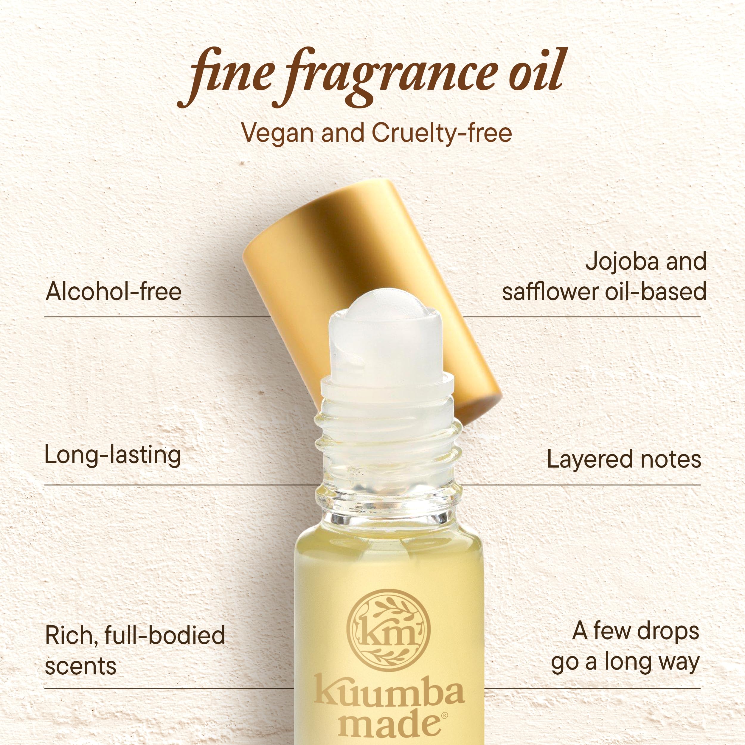 Kuumba Made fragrance oil travel size bottle