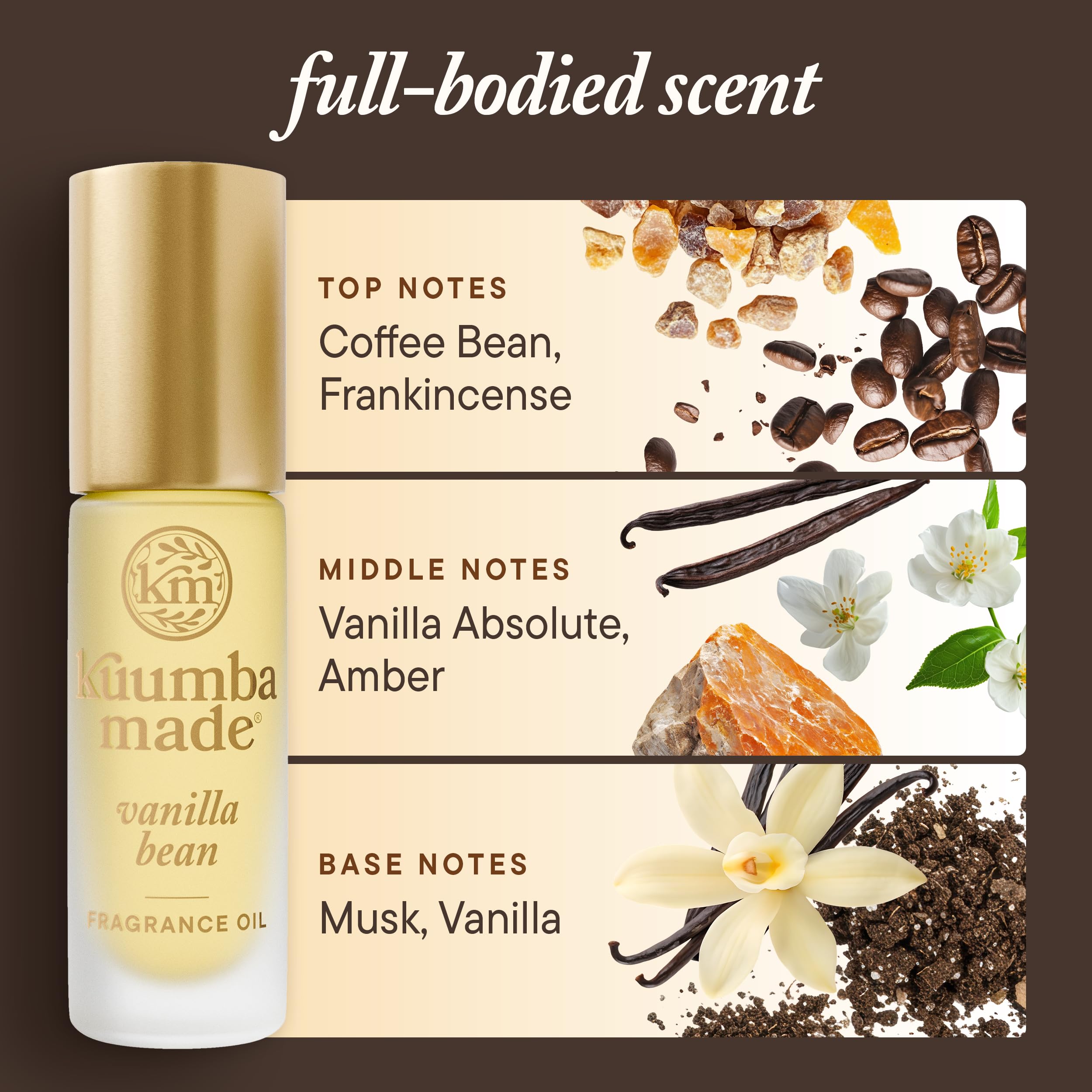 Close up of Kuumba Made Vanilla Bean packaging