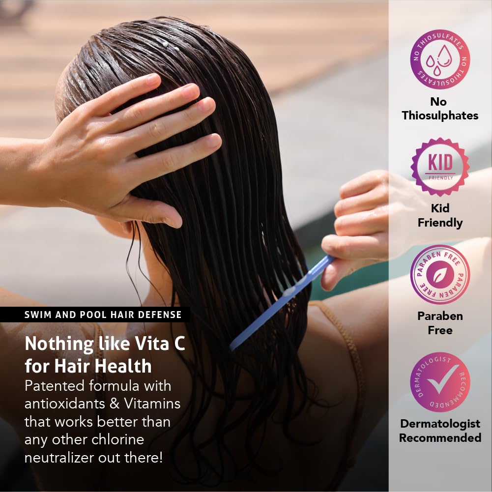 After Swim Vitamin C hair treatment 8 fluid ounce bottle