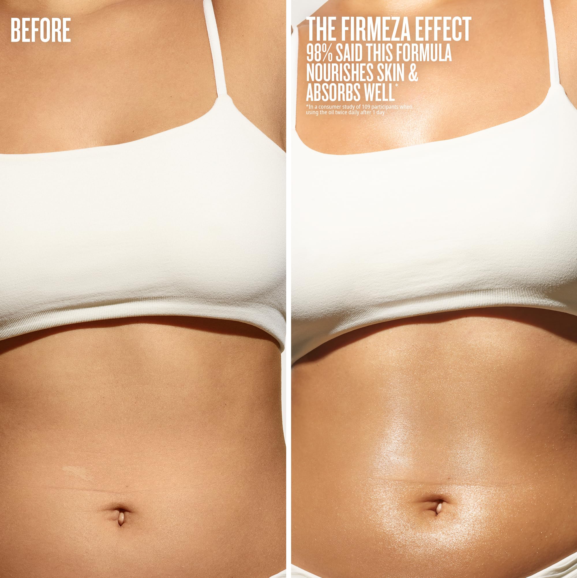 Applying Sol de Janeiro Firmeza oil on skin
