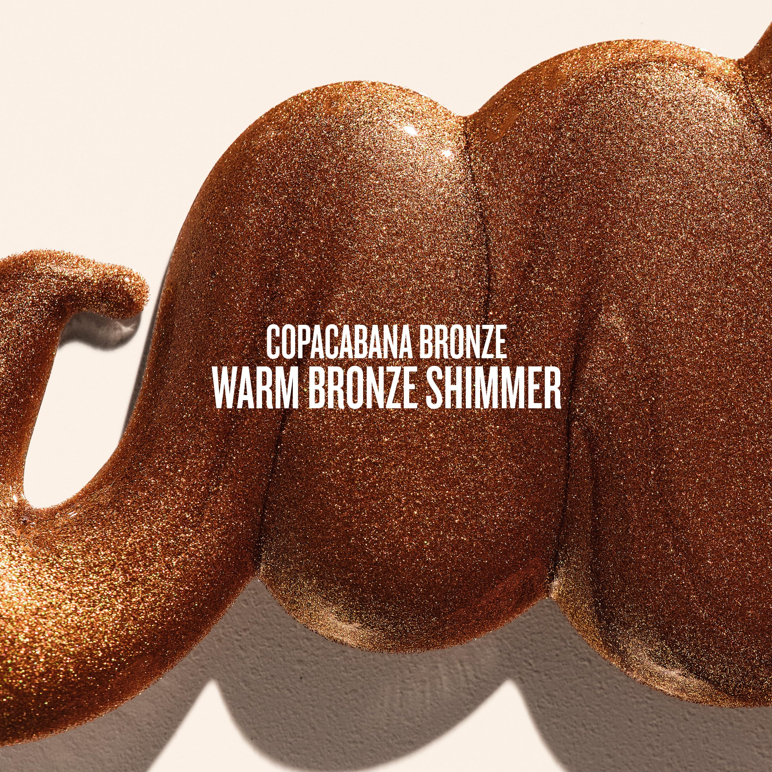 Sol de Janeiro Copacabana Bronze glow oil bottle texture and shimmer