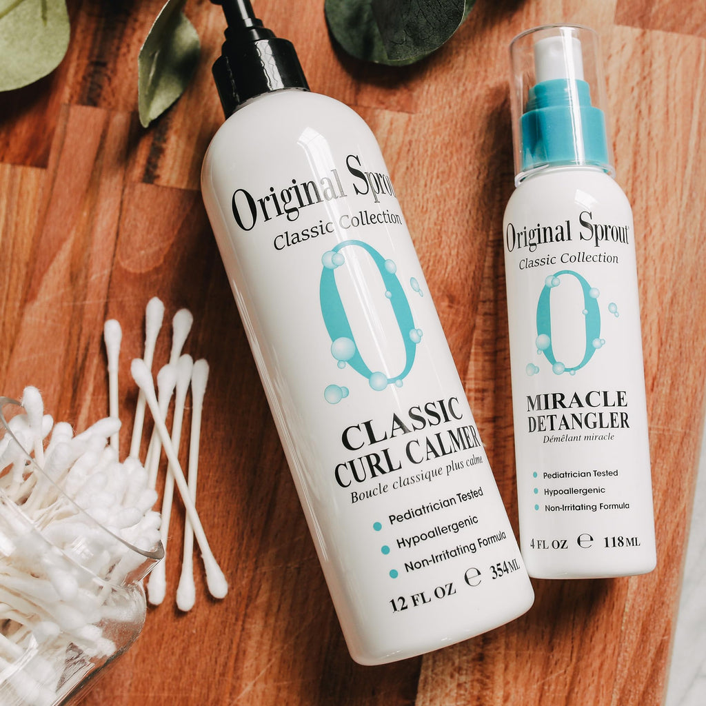 Original Sprout Miracle Detangler angled side perspective view